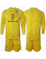 Otroške Nogometnih dresov Atletico Madrid Vratar Tretji 2024-25 Dolgi rokavi (+ hlače)